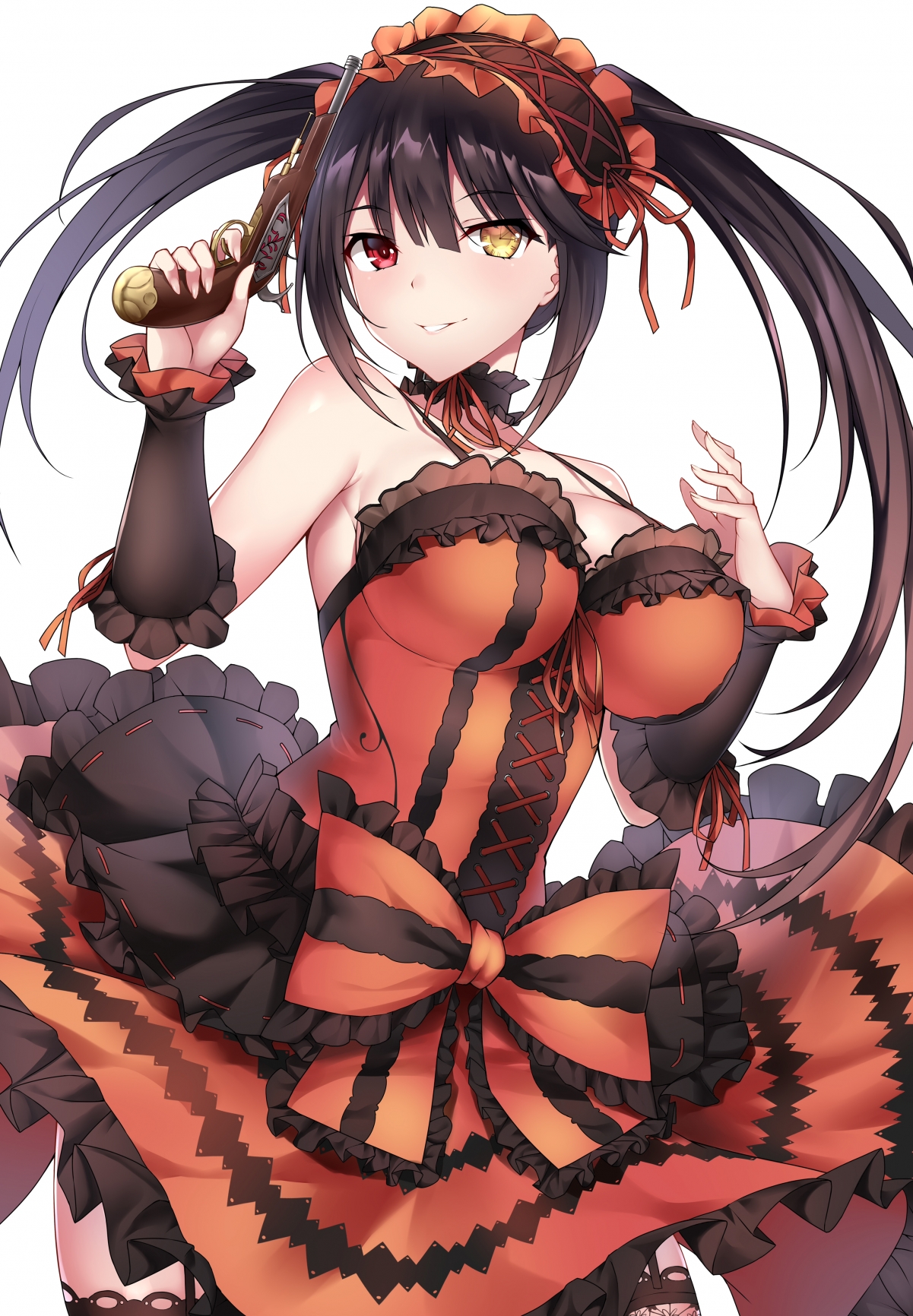 约会大作战狂三竖屏动漫美女壁纸，4K高清手机图片，2773x4000超清下载