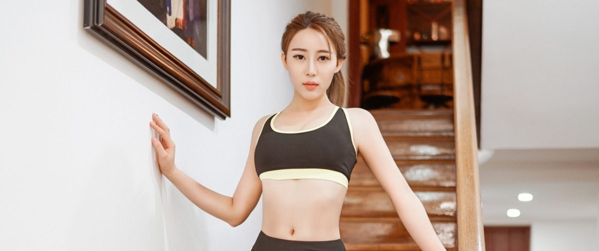 Abby黎允婷，健身女神惊艳登场，4K高清壁纸3440x1440免费下载