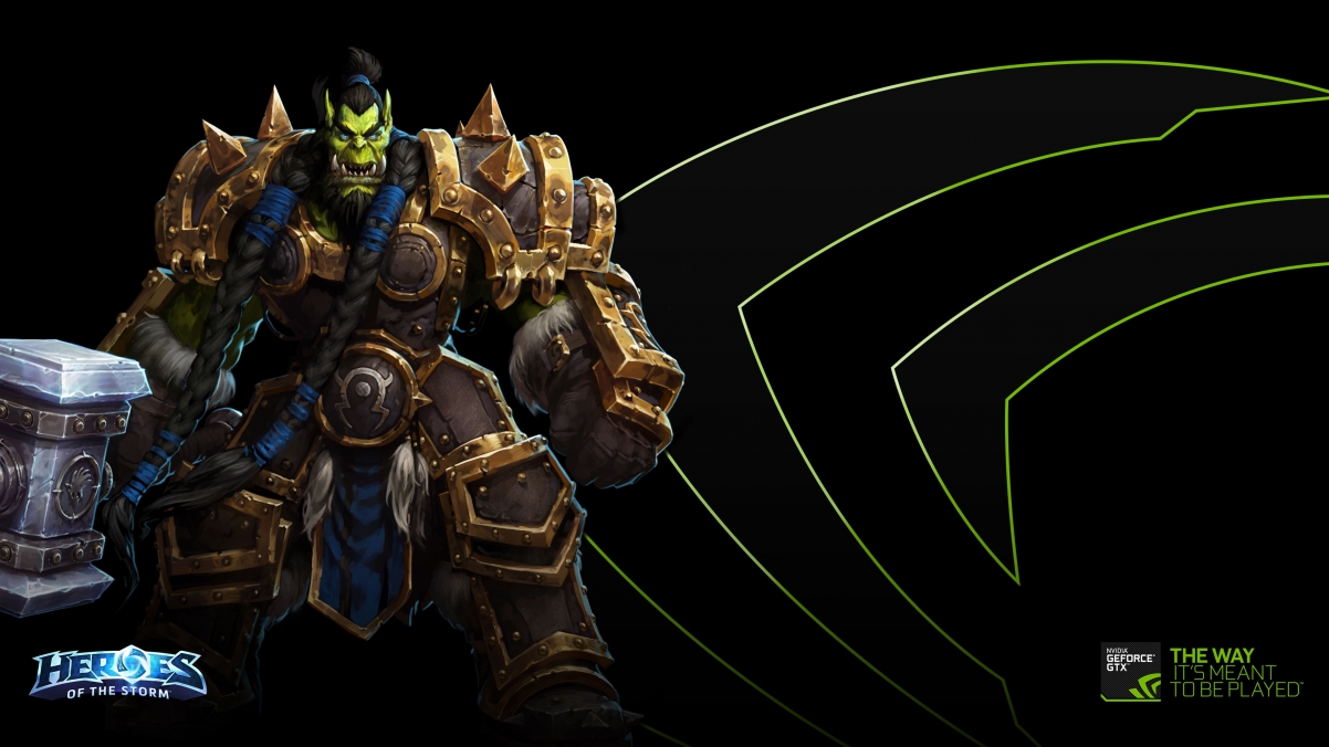 风暴英雄魔兽Thrall，4K超清游戏壁纸，3840x2160分辨率，免费下载