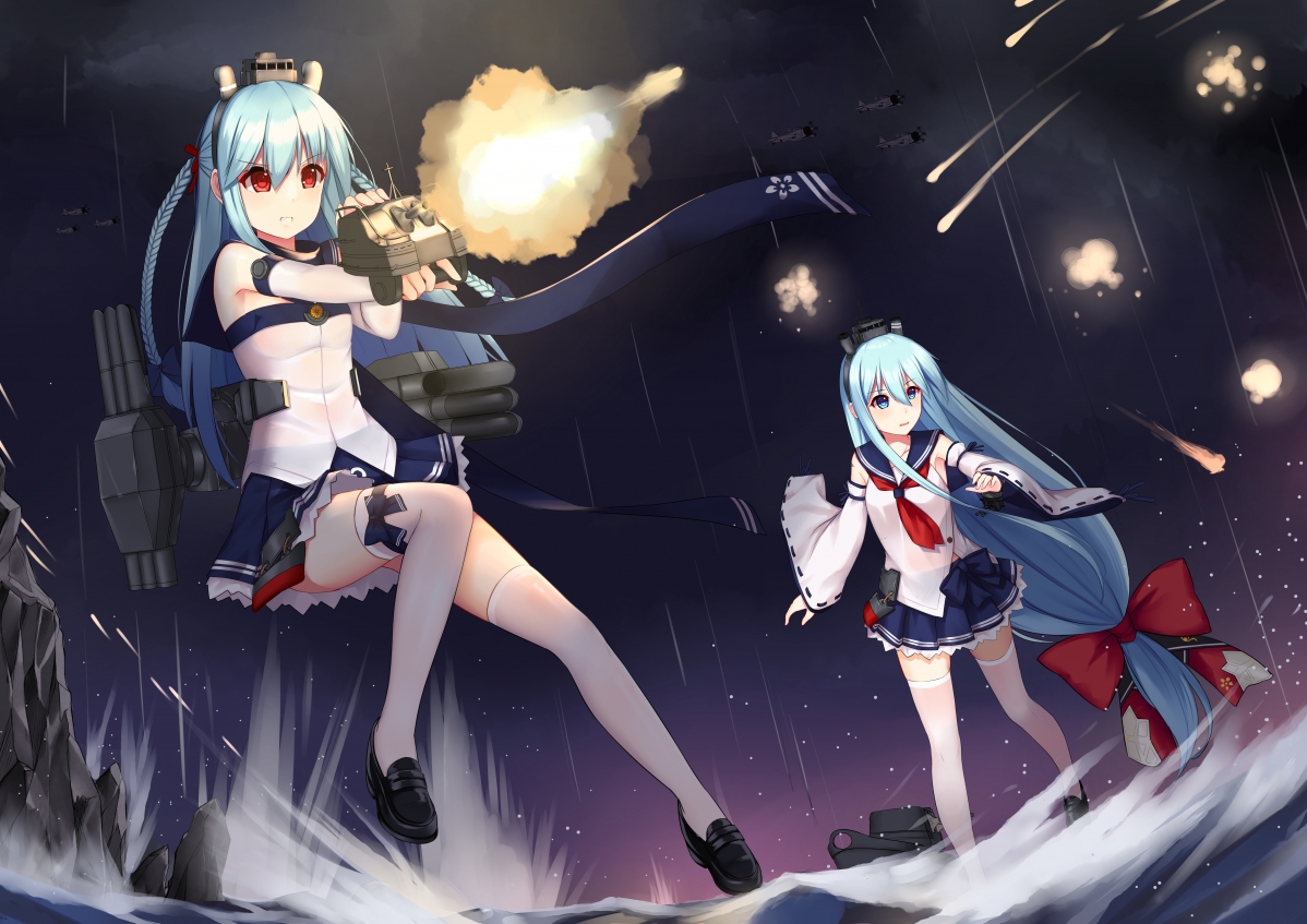 战舰少女精美5K动漫壁纸，超清4K图片，高清5846x4133分辨率，免费下载