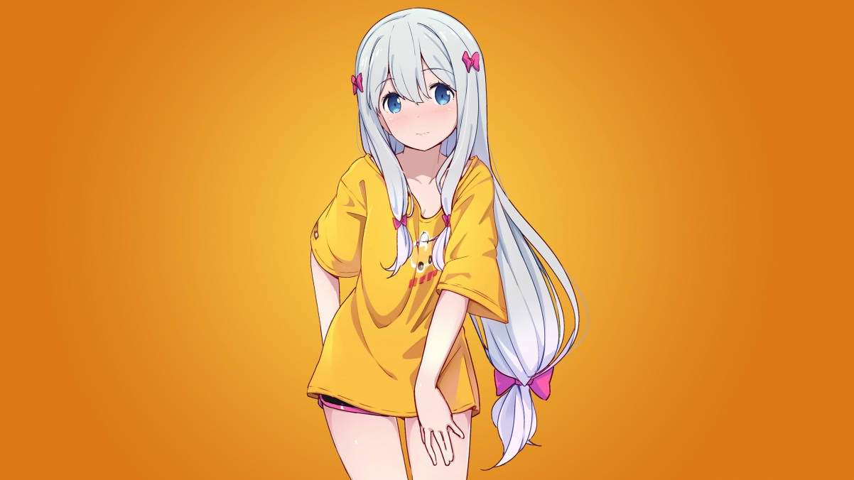 Izumi动漫少女4K超清壁纸，3840x2160分辨率，精美可爱下载