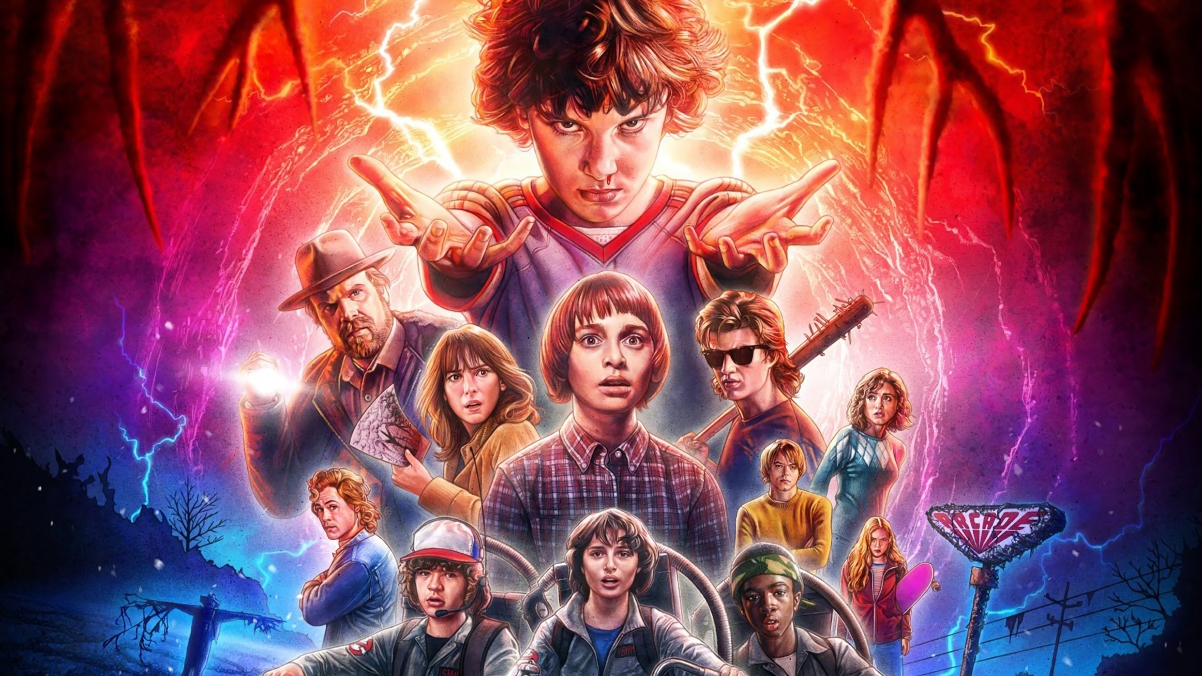 怪奇物语Stranger Things，超高清4K壁纸，3840x2160分辨率，影视图片精选，一键下载