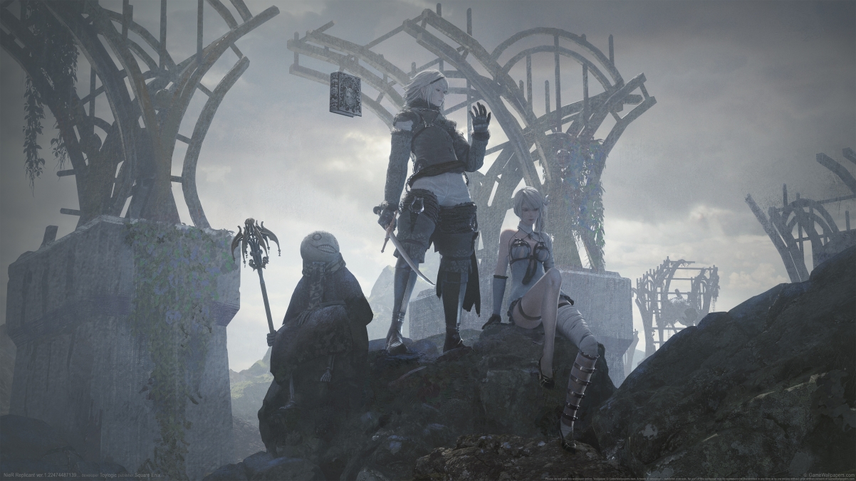 《尼尔伪装者NieR Replicant ver.1.22474487139》超高清4K壁纸，3840x2160分辨率，精美图片免费下载