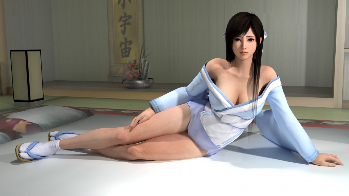 死或生，Kimono美女高清壁纸，4K画质，3840x2160分辨率，免费下载