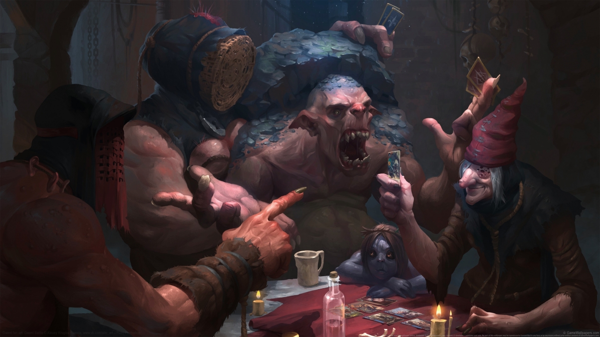 GWENT粉丝艺术精选，4K超高清游戏壁纸，3840x2160分辨率，一键下载