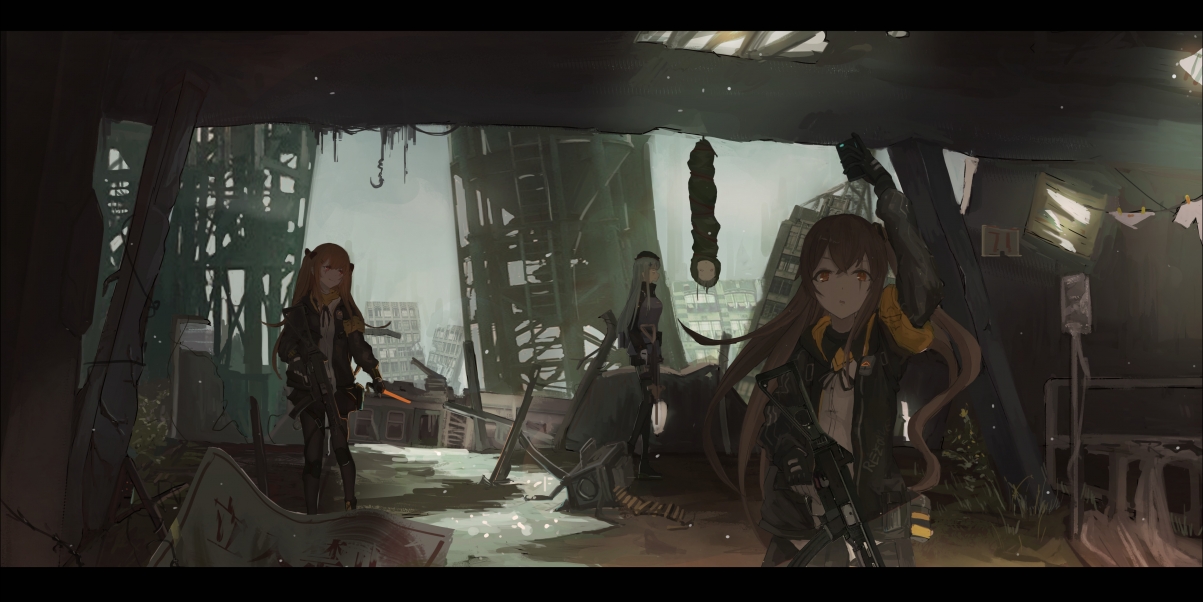 4K高清壁纸下载，少女前线动漫美图，精美壁纸4716x2362