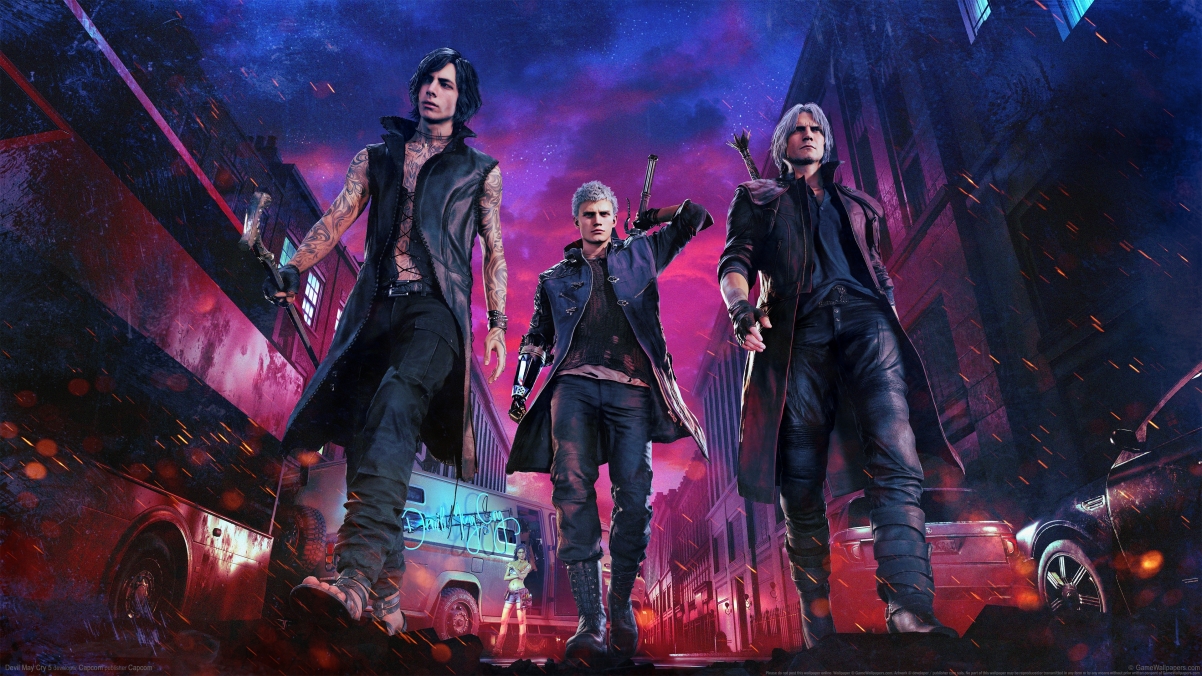 《鬼泣5，Devil May Cry 5》超高清4K壁纸，3840x2160分辨率精美图片下载