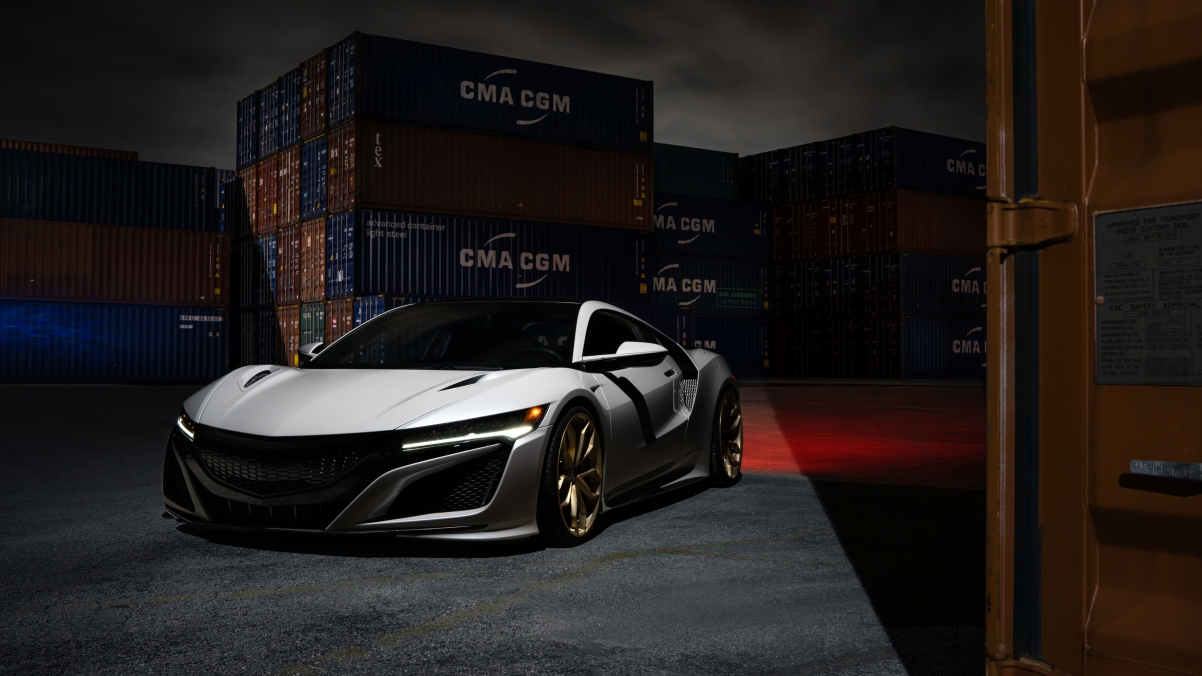 讴歌Acura NSX超跑炫酷4K壁纸，高清3840x2160大图免费下载