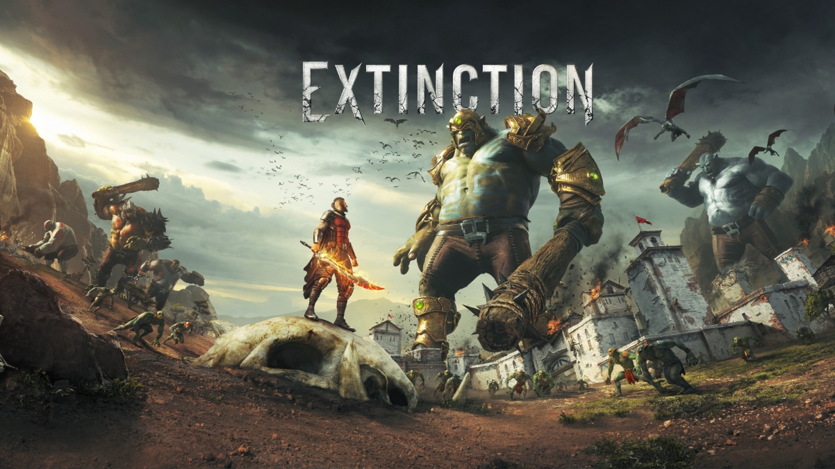 《灭绝》Extinction 4K超高清游戏壁纸，3840x2160分辨率精美图片下载