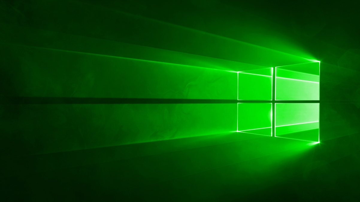 Win10英雄绿色4K超清壁纸，3840x2160高清背景图片，免费下载
