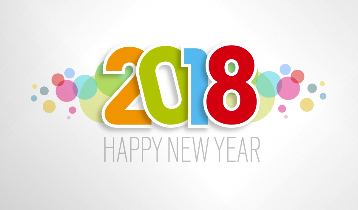 2018创意艺术字4K超清壁纸，精美背景图片，4096x2405高清下载