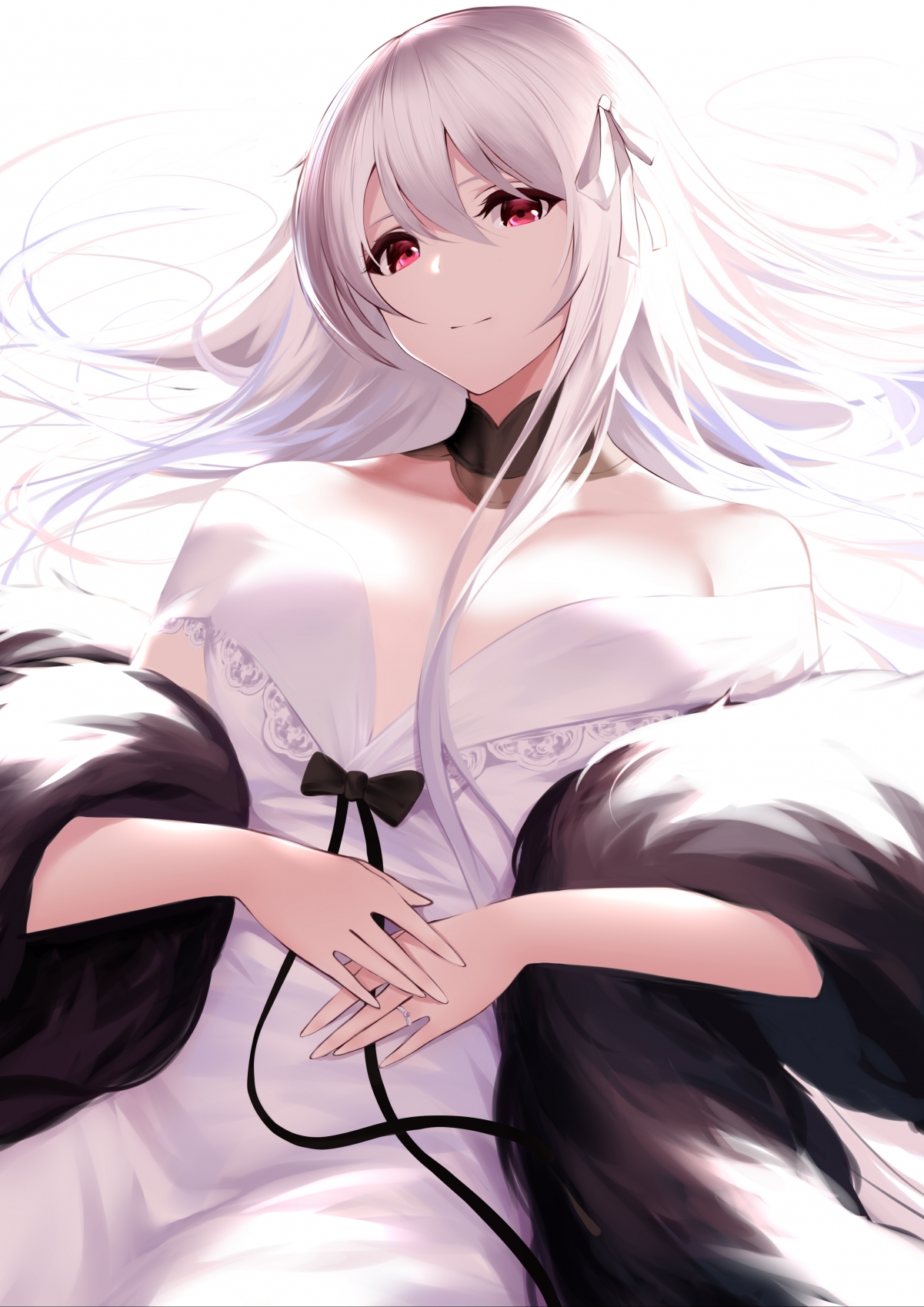 少女前线98k花嫁新娘，绝美竖屏4K动漫壁纸，超清2894x4093，一键下载！