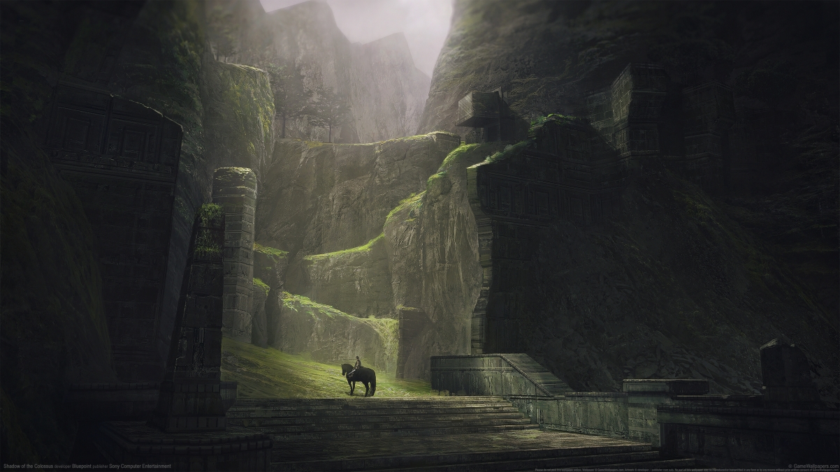 旺达与巨像《Shadow of the Colossus》4K超清壁纸，3840x2160分辨率，免费下载