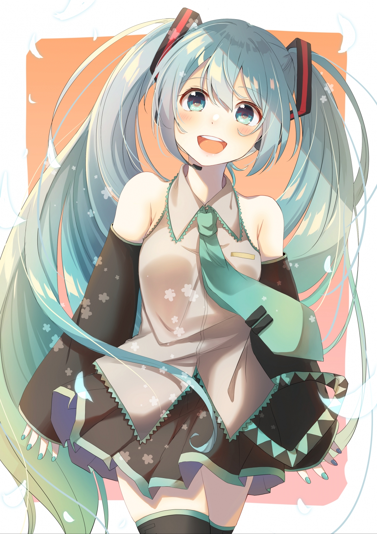 初音未来竖屏4K超清壁纸，手机专用，2894x4093高清下载