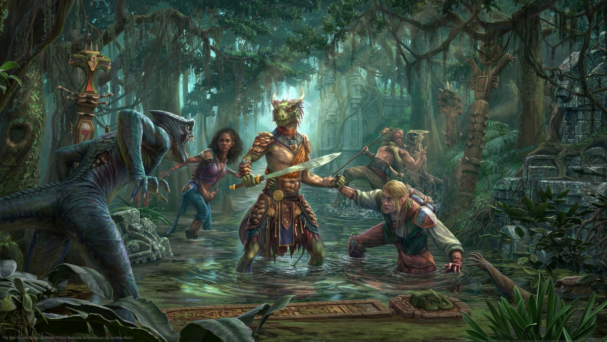 《The Elder Scrolls Online: Murkmire》高清壁纸下载，5K游戏壁纸，4K图片，分辨率5120x2880