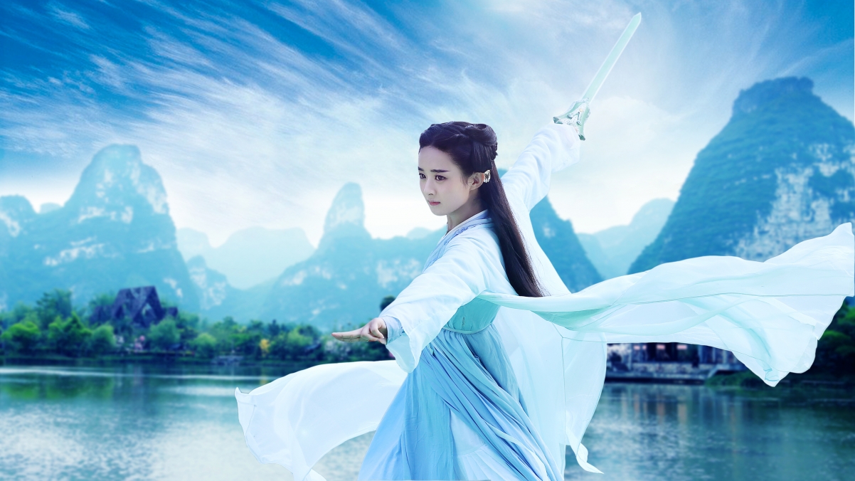 花千骨赵丽颖绝美剧照，4K超清壁纸，3840x2160高清下载