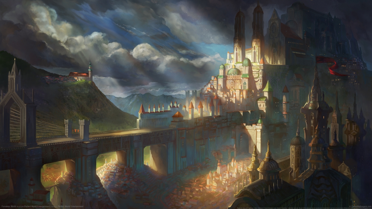 神魔大陆Forsaken World，精选4K超清壁纸，3840x2160分辨率游戏图片，免费下载