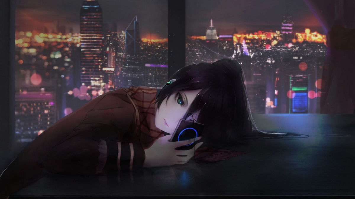 动漫女孩4K超清壁纸，手机专属，高清4000x2250下载