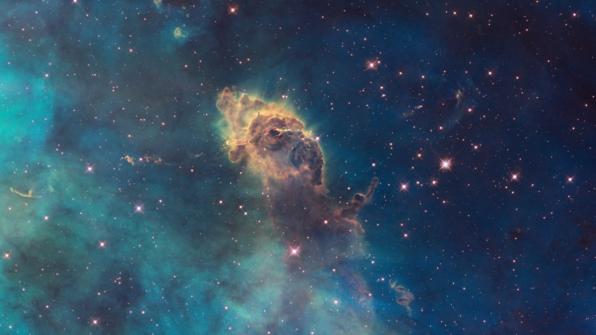 船底座星云绝美4K风景壁纸，高清3840x2160大图，一键下载！