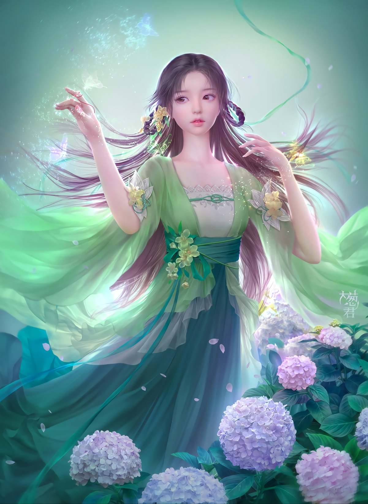 逆水寒旅妹惊艳亮相！高清竖屏4K美女手机壁纸，2923x4000超清下载