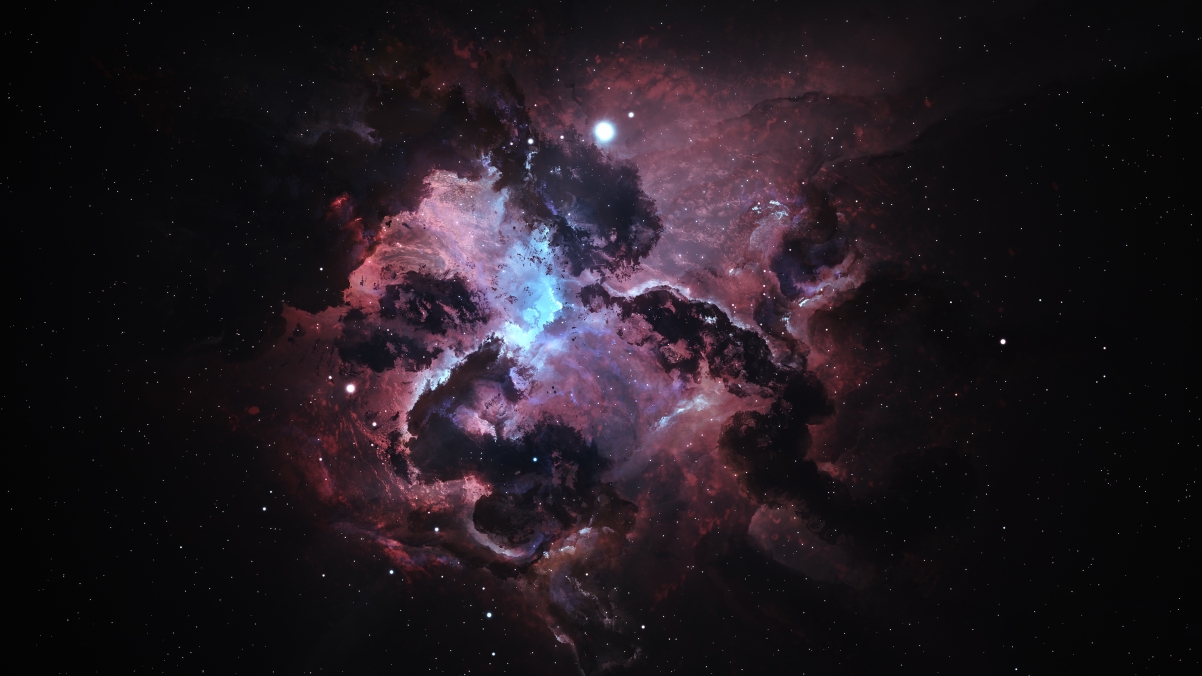 探索宇宙奥秘，惊艳4K星云壁纸，超清风景图片3840x2160，一键下载！
