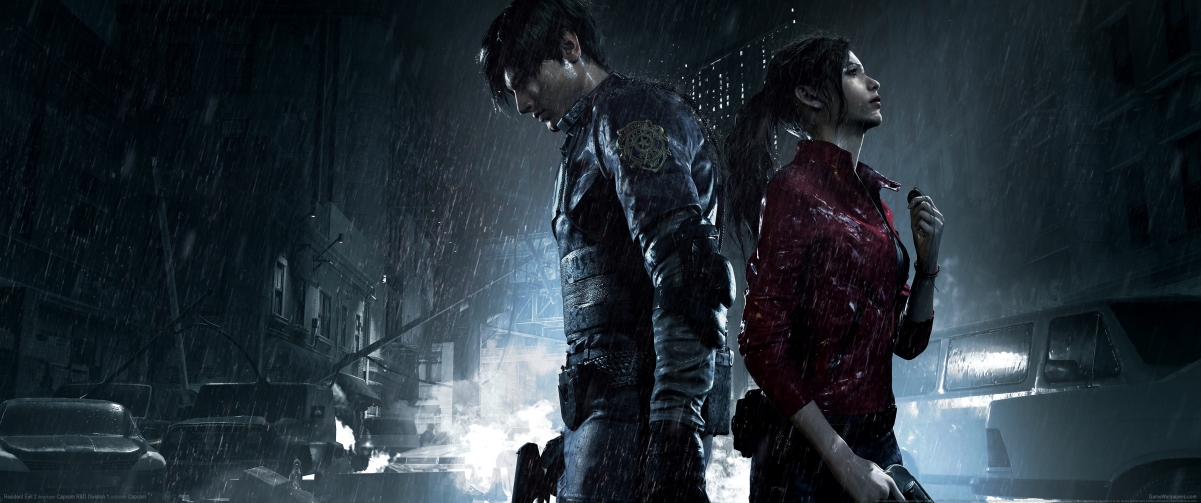 《Resident Evil 2》4K高清壁纸下载，3440x1440游戏图片精选