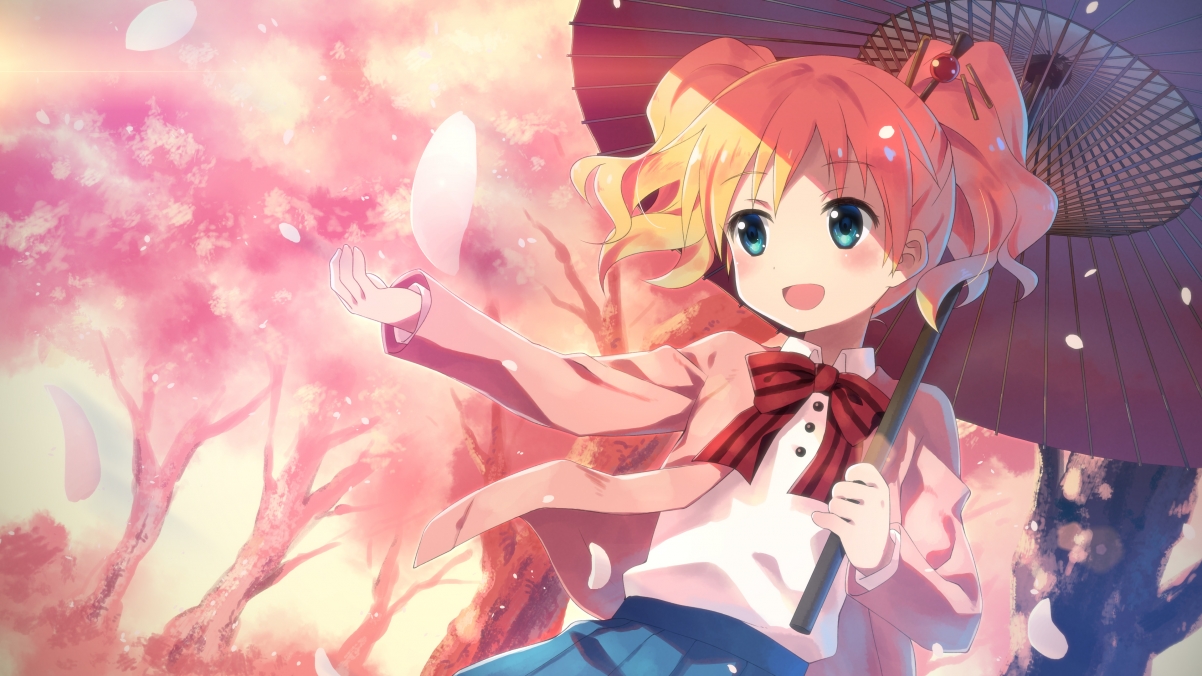 黄金拼图Kiniro Mosaic，超高清4K动漫壁纸，3840x2160分辨率，免费下载