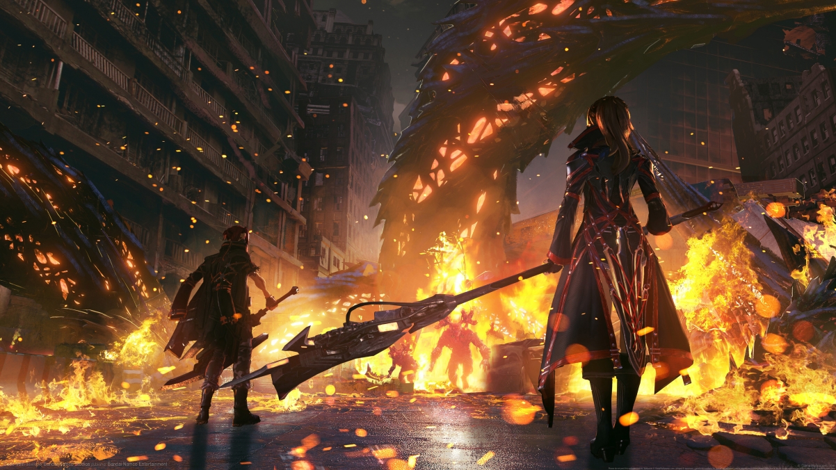《血之暗号(Code Vein)》超清4K壁纸，精美游戏图片，3840x2160分辨率，免费下载