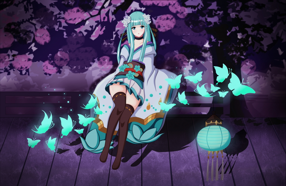 青行灯阴阳师绝美4K壁纸，高清动漫图片，4900x3189超清下载