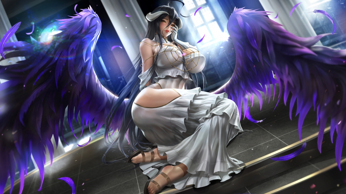 Overlord雅儿贝德超高清4K动漫壁纸，3840x2160分辨率，精美画质一键下载