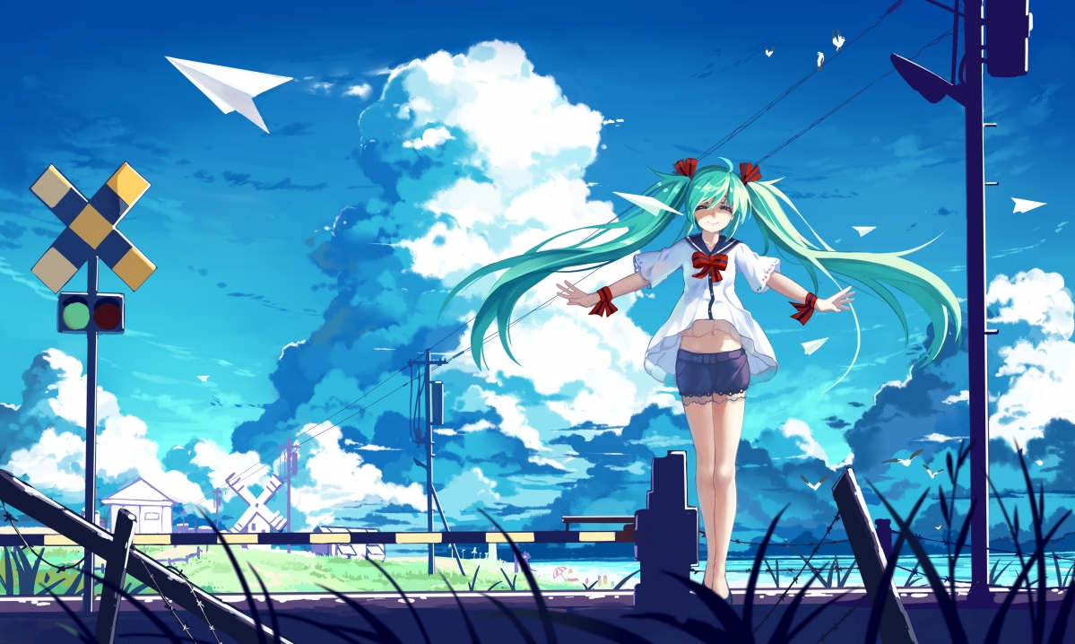 初音未来Miku精选4K唯美动漫壁纸，高清3507x2100分辨率，一键下载