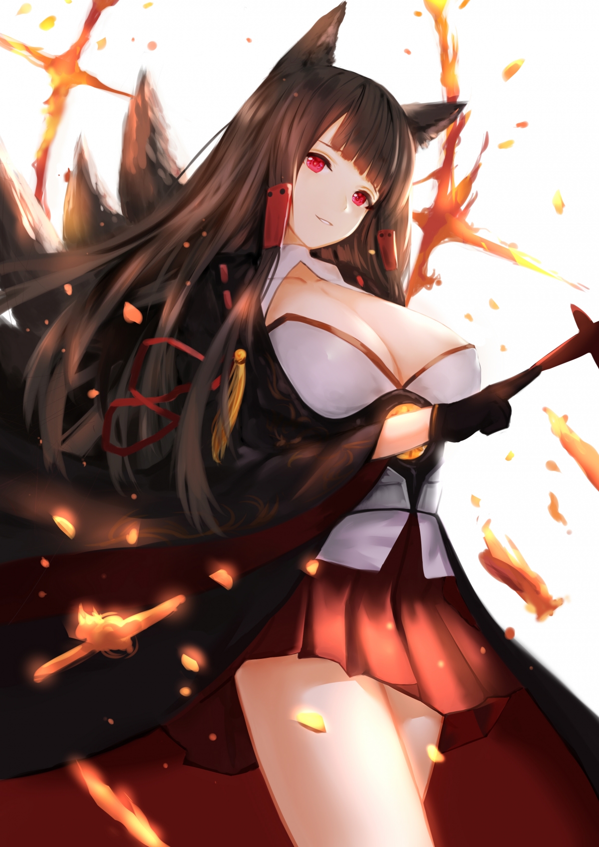 赤城之美，性感动漫女神精选，4K超高清手机壁纸，2480x3507大图畅享下载