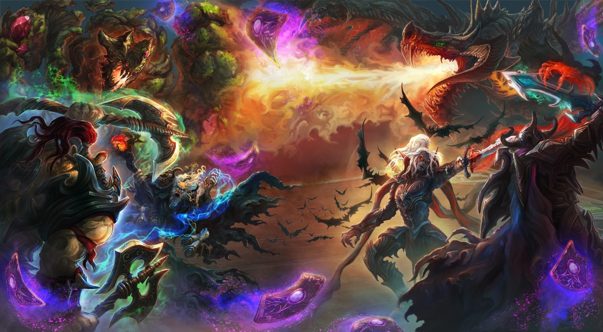 龙剑幻想地图，斧战英雄艺术之战，4K高清游戏壁纸下载（3840x2117）