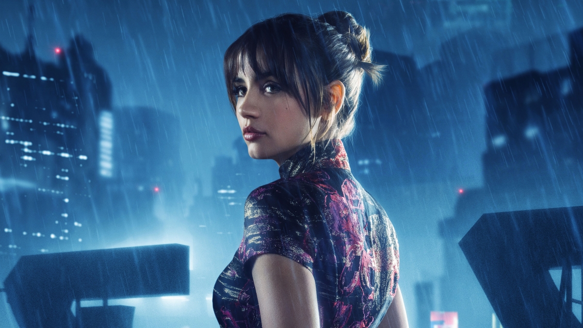银翼杀手2049，乔伊·安娜德阿玛斯绝美4K壁纸，高清影视图片，3840x2160分辨率，一键下载