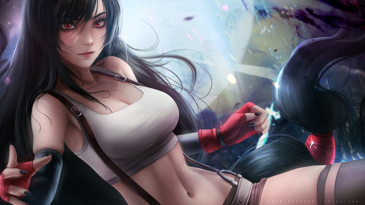 蒂法洛克哈特绝美4K壁纸，高清3840x2160分辨率，游戏美图下载