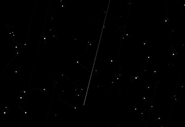html5 canvas满天繁星流星划过背景动画特效