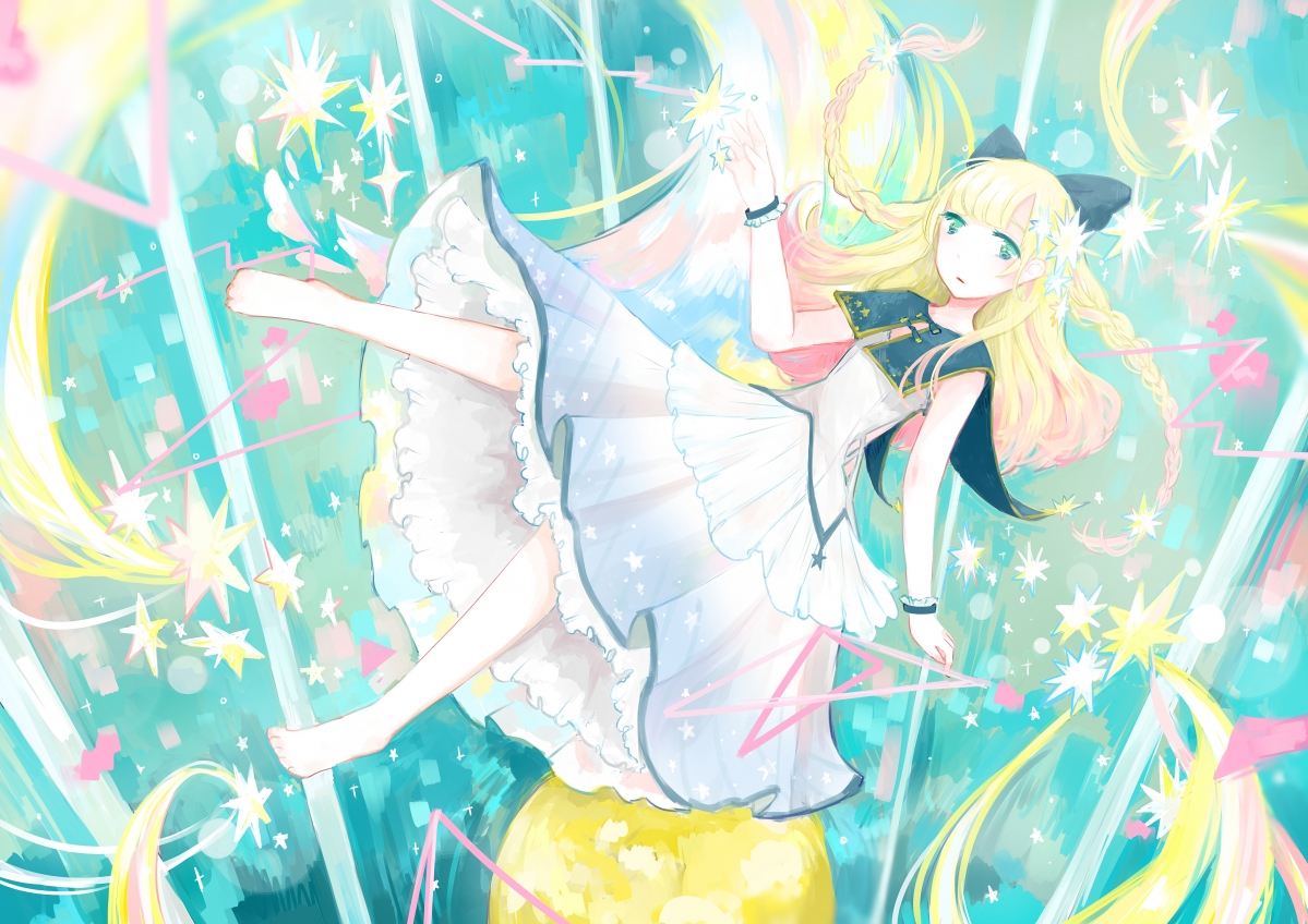 流星少女动漫4K超清壁纸，可爱风格，高清4092x2893原图下载