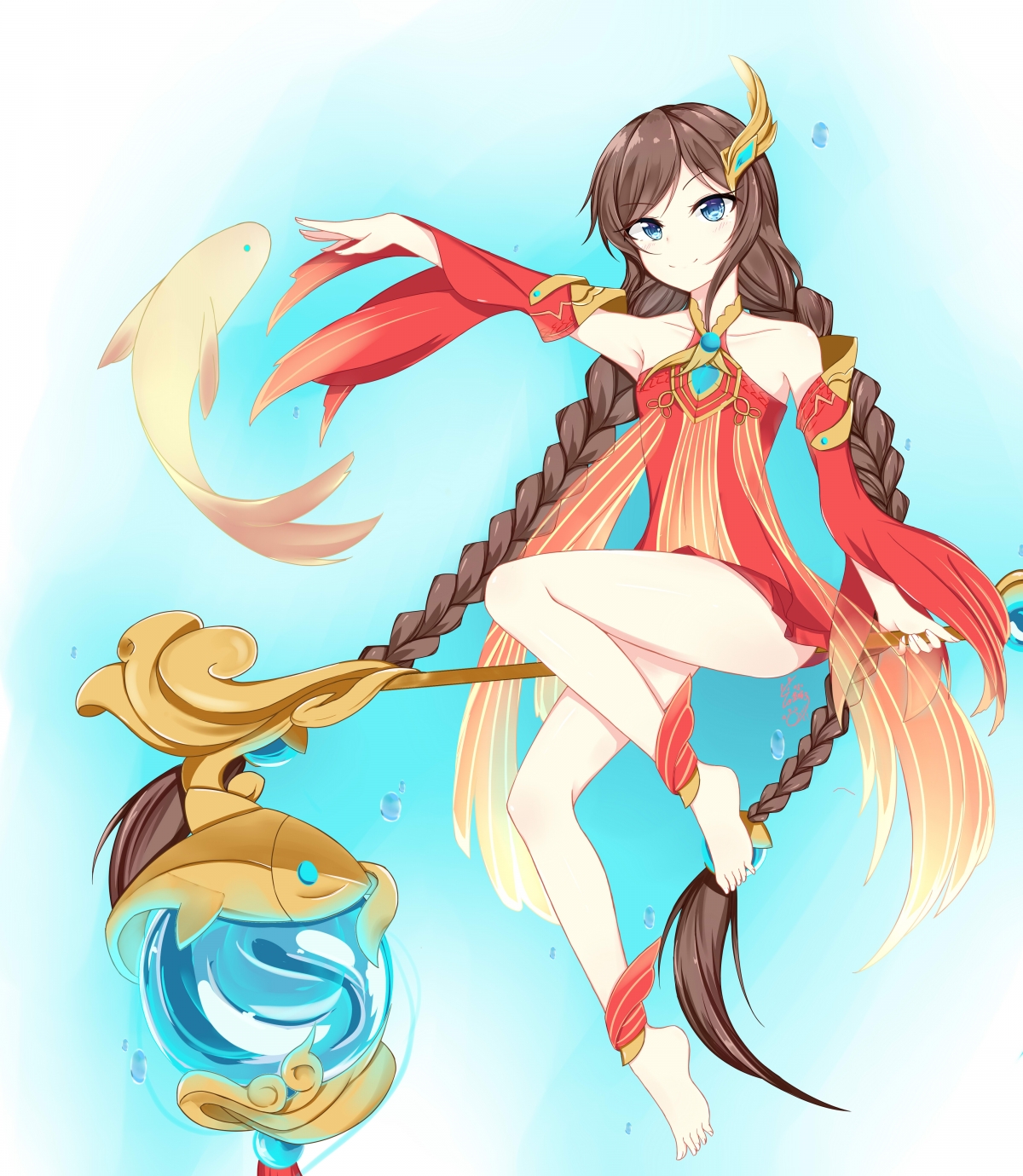 王者荣耀绝美大乔，4K超清动漫壁纸，4000x4600高清下载