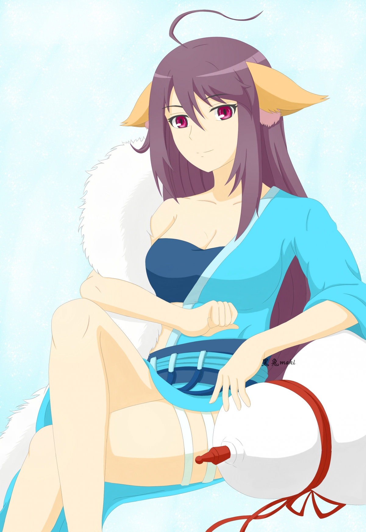 狐妖小红娘雅雅绝美4K手机壁纸，高清2200x3200，一键下载！