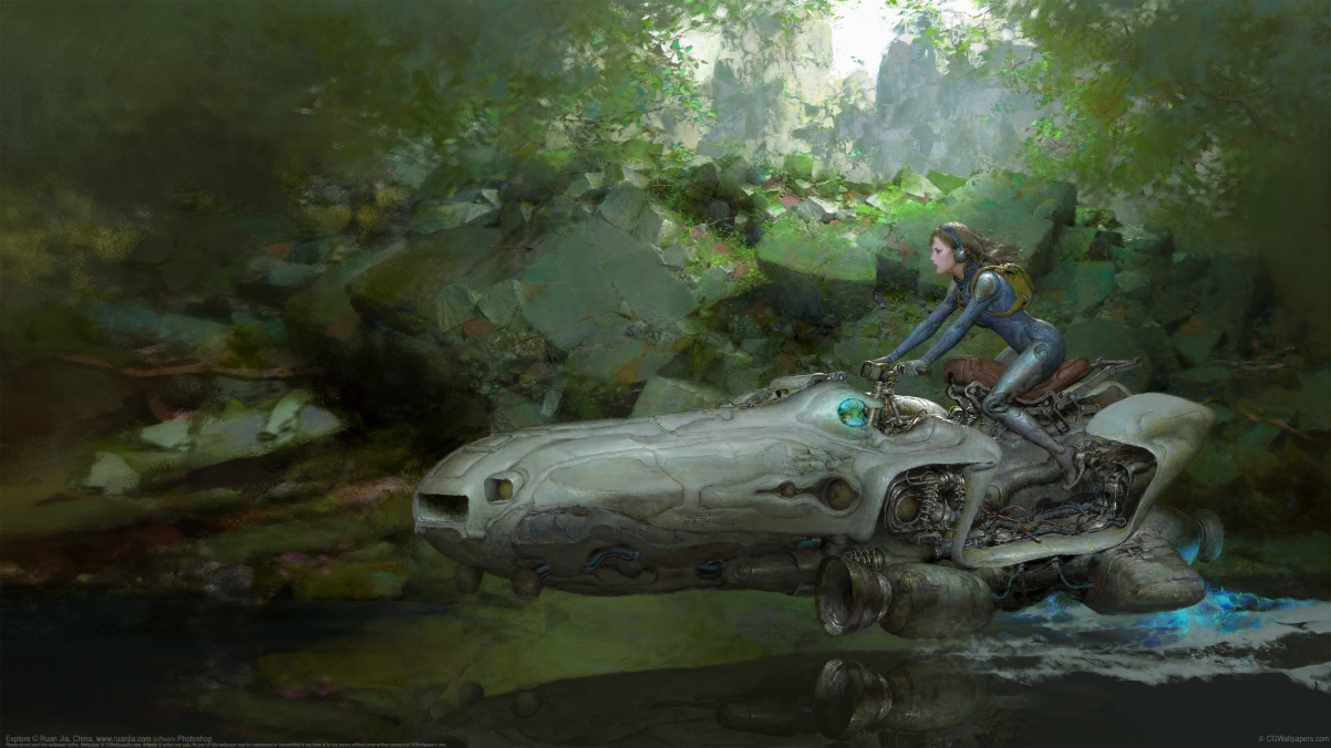 探索者Ruan Jia插画精选，绝美4K动漫壁纸，3840x2160超清下载
