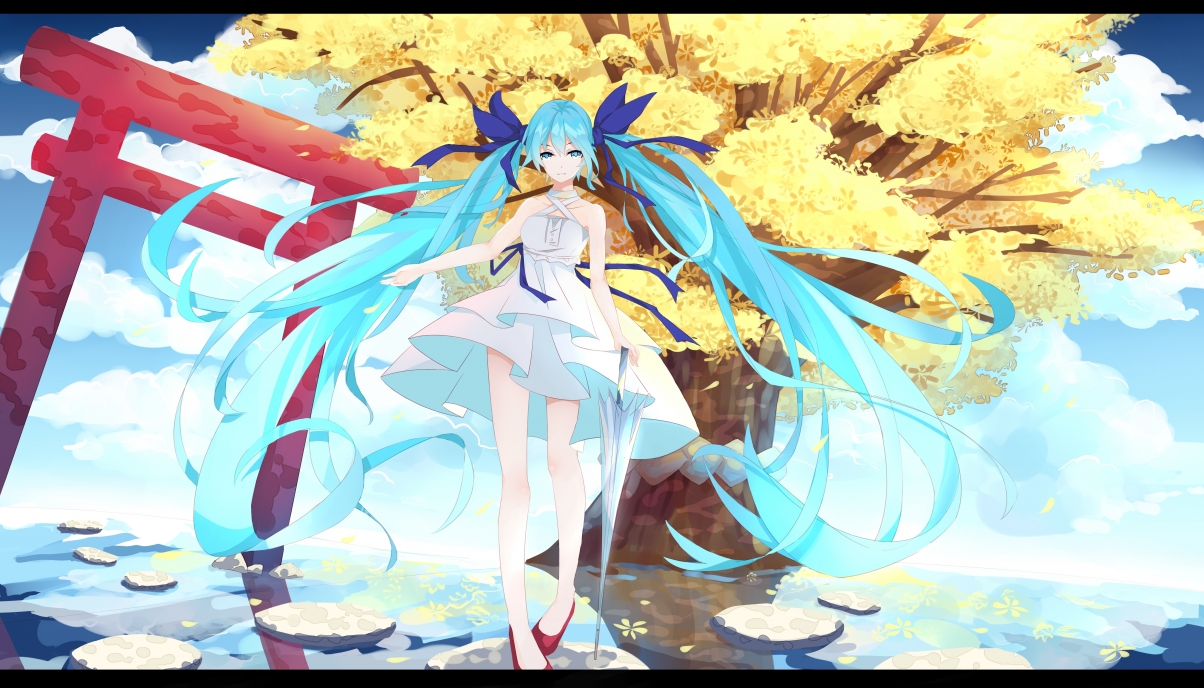 VOCALOID初音女孩精选7K超清动漫壁纸，4K高清大图，7000x4000分辨率，免费下载
