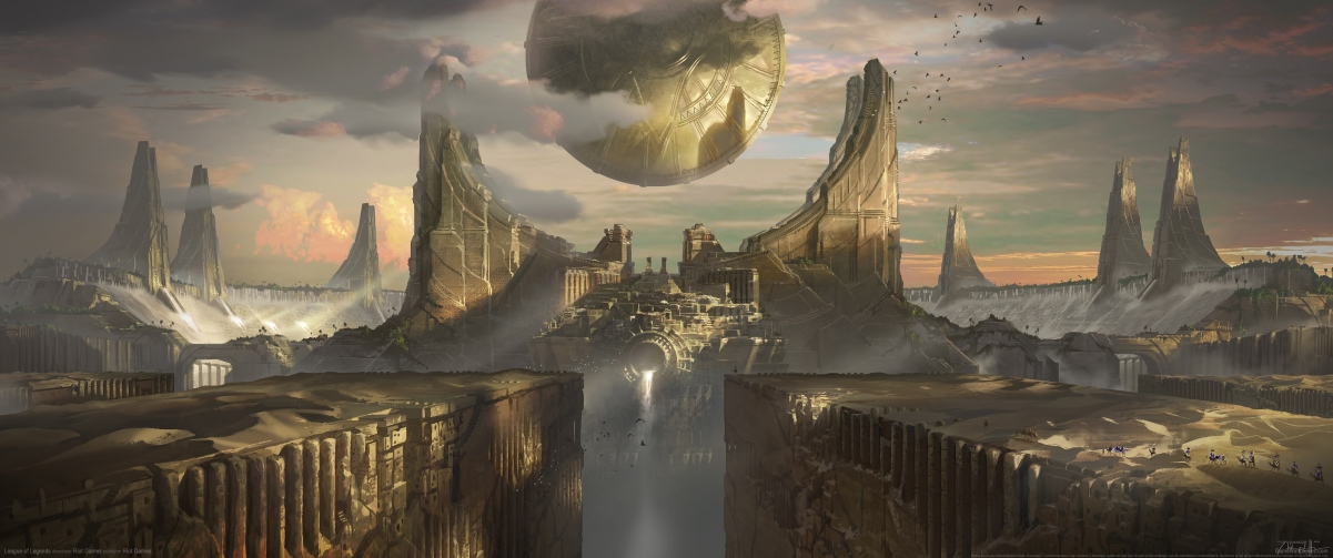 LOL精美原画壁纸，4K超清3440x1440分辨率，游戏场景原图免费下载