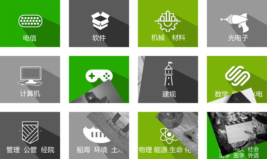 原生js css3 animation.css鼠标悬停图片翻转效果代码