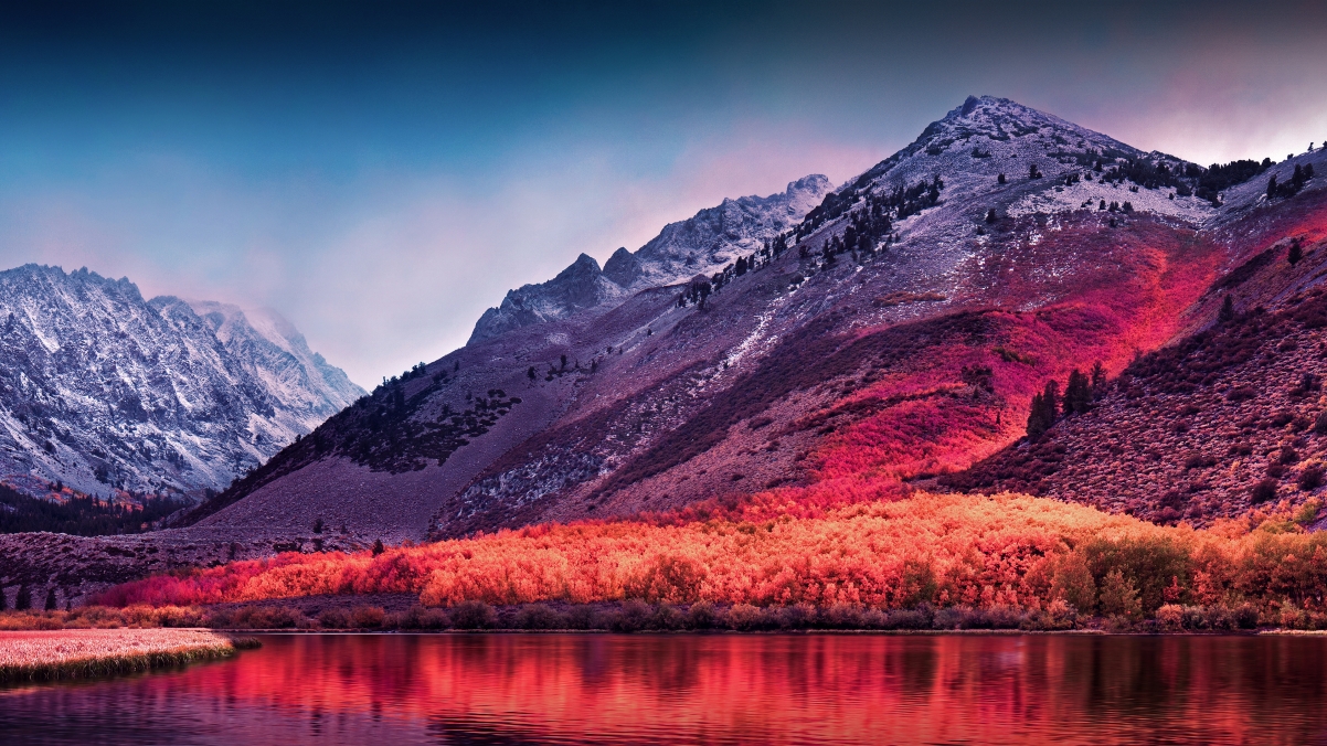 内华达山脉Sierra Nevada绝美4K风景壁纸，高清3840x2160分辨率，免费下载！