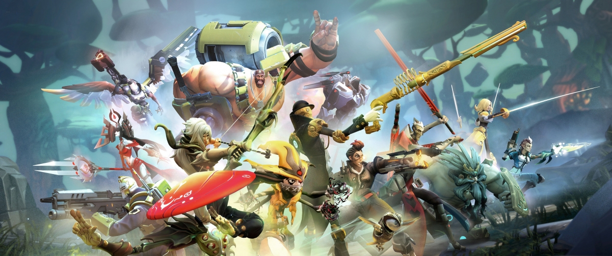 Battleborn专属带鱼屏壁纸，3440x1440超高清4K游戏图片，一键下载