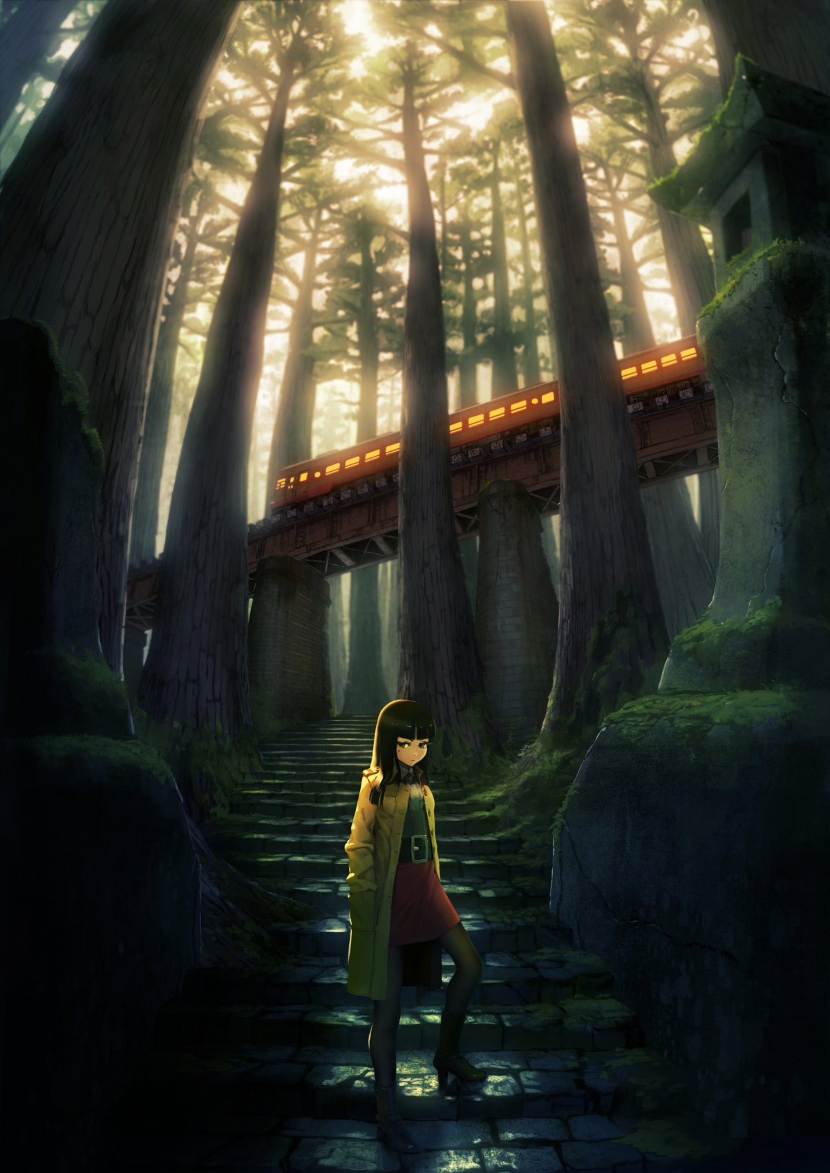 熊野古道绝美壁纸，高清4K手机图片，1800x2546分辨率，免费下载