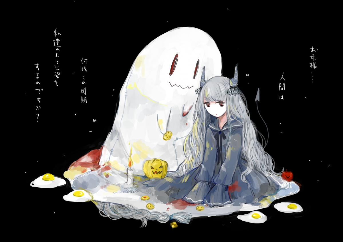 羊角少女幽灵动漫，精选4K高清壁纸，超清4092x2893尺寸，一键下载