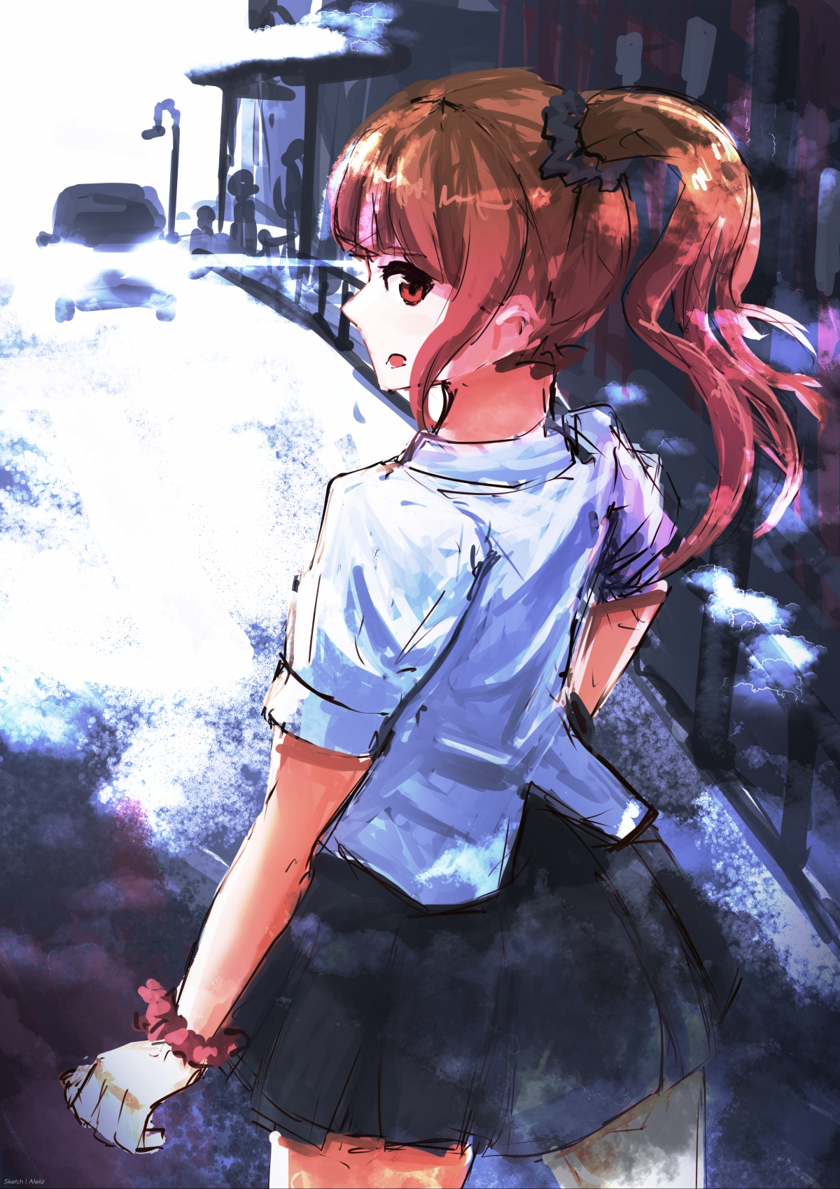 少女风Logic主题手机壁纸，4K高清2480x3508，Ateliz设计，免费下载！