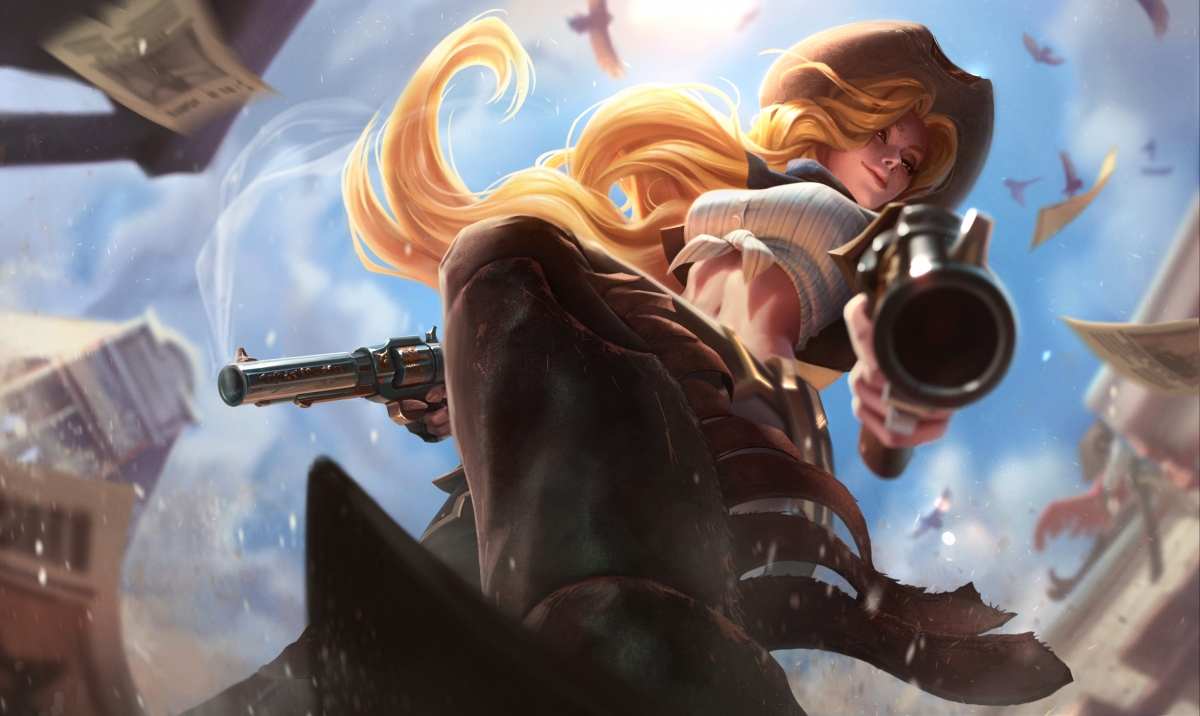 英雄联盟LOL，西部牛仔5K/4K超高清壁纸，5000x2984大图下载