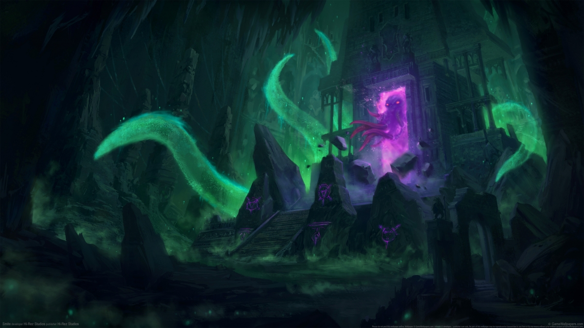 神之浩劫Smite原画精选，超高清4K壁纸，3840x2160分辨率，一键下载！